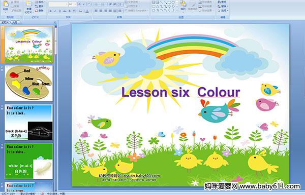 كӢZ(ýwn)Lesson six  ColourɫJ(rn)R