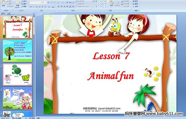 كӢZA(y)伉Lesson7 Animalfun(pptn)